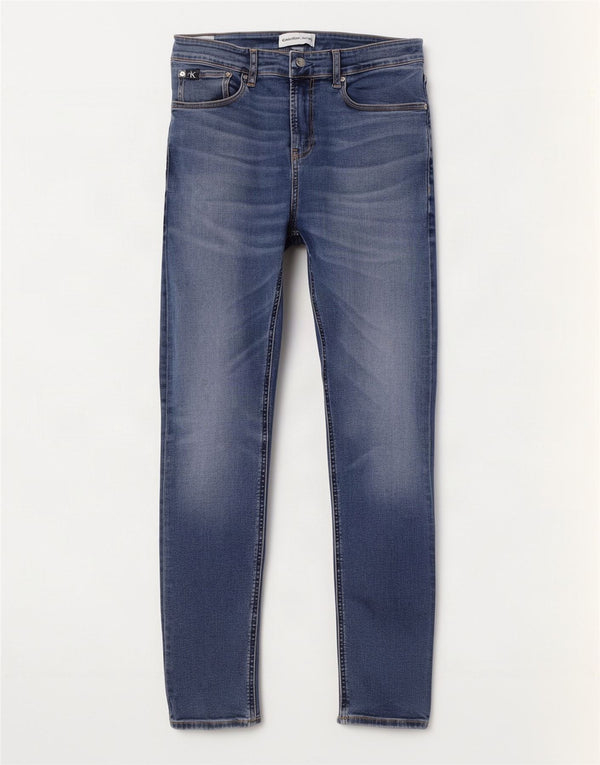Мужские джинсы скинни Calvin Klein W32 L32, синий хлопок