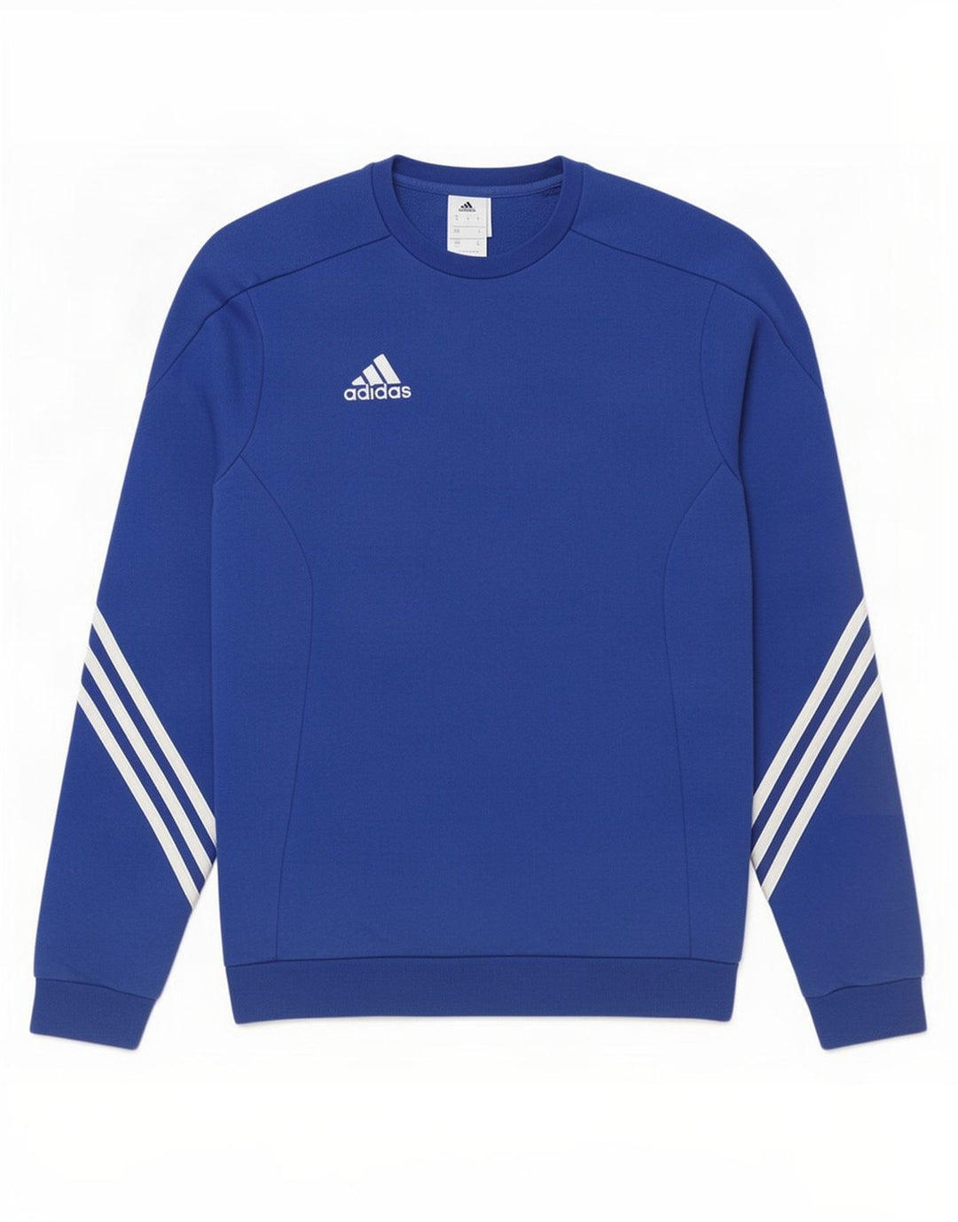 Мужской свитер Adidas, маленький синий хлопковый джемпер