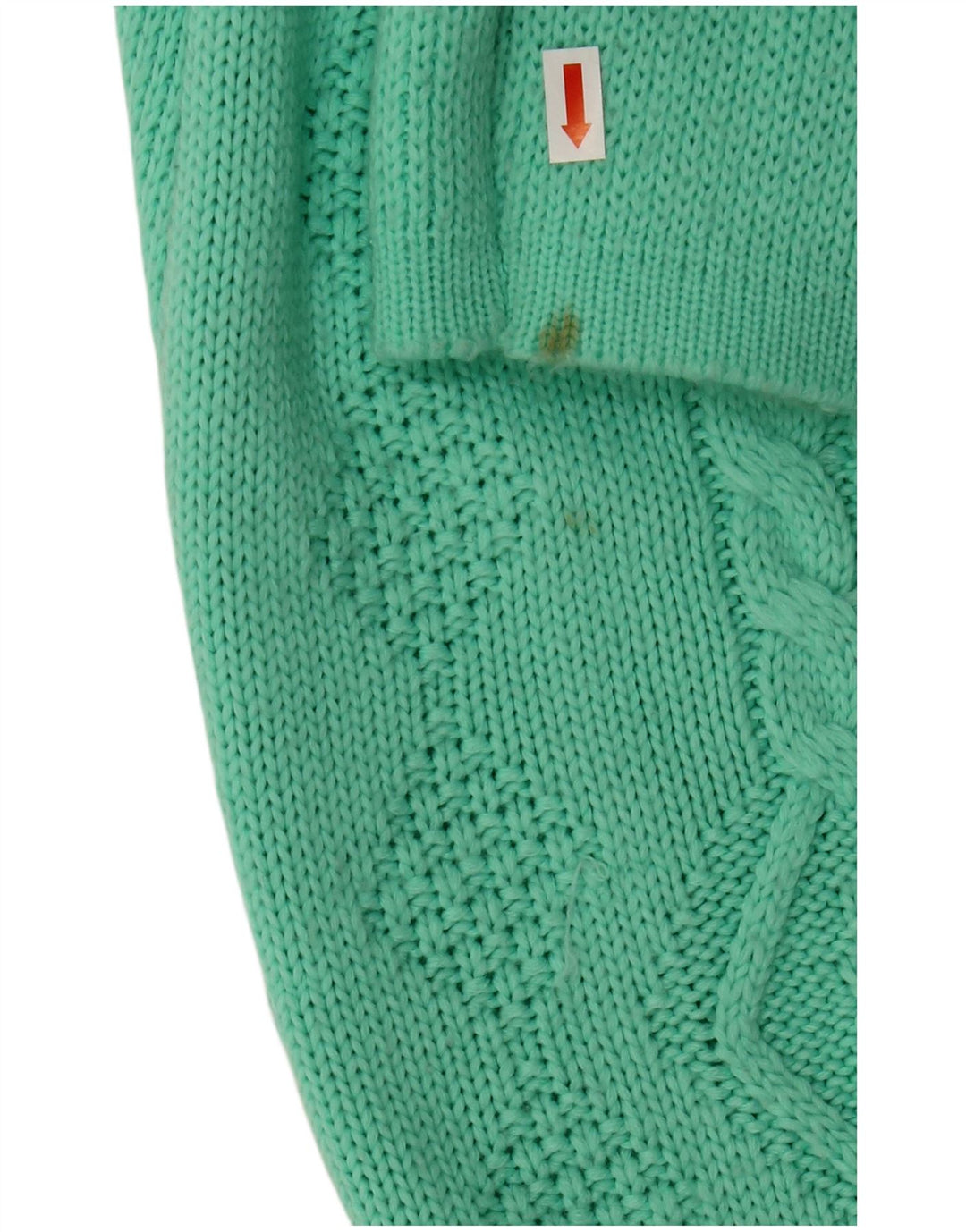 ВИНТАЖНЫЙ женский джемпер с v-образным вырезом, Великобритания, 18 XL, зеленый акрил