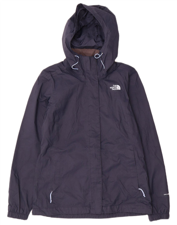Женская дождевик с капюшоном The North Face UK 10, маленький размер, темно-синий, полиэстер