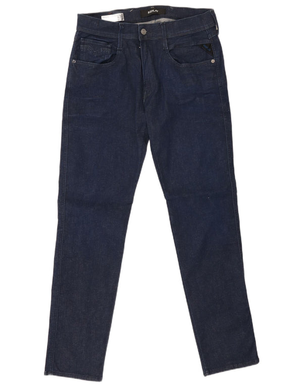 Мужские джинсы REPLAY Anbass Slim W31 L30, темно-синий, хлопок