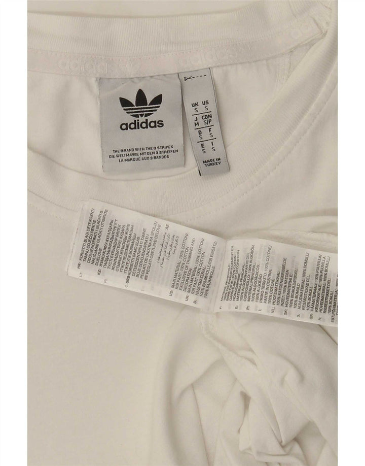 Adidas Мужская футболка Top Small White Cotton