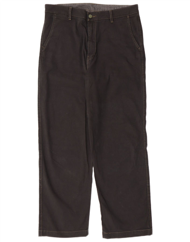 Мужские прямые брюки-чиносы LEVI'S 540 W33 L29, черный хлопок