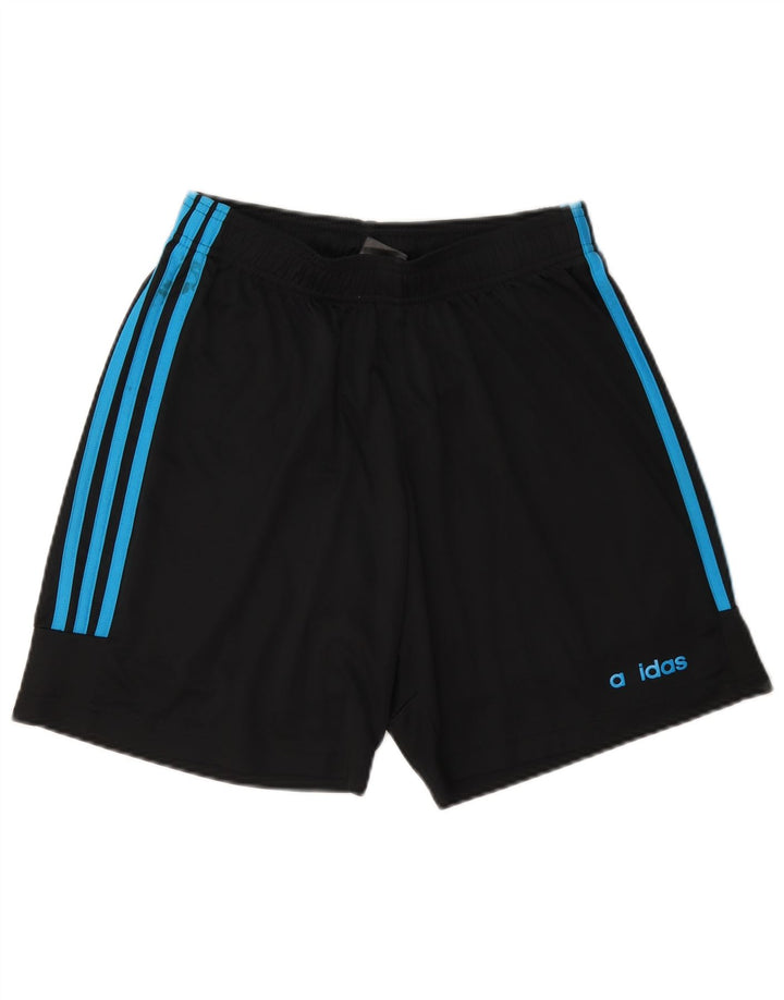 Мужские спортивные шорты Adidas Climalite, средний черный полиэстер
