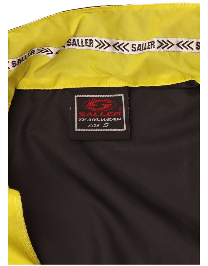 Мужская непромокаемая куртка Saller UK 36, маленькая желтая с цветными блоками, полиамид