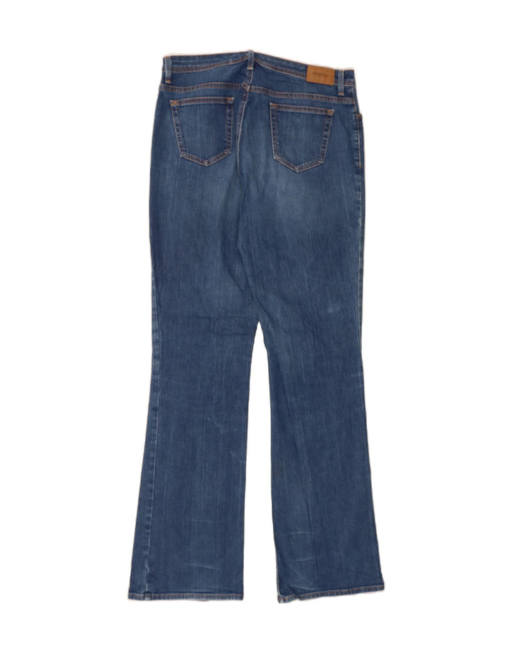 EDDIE BAUER Womens Shaping Bootcut Jeans US 12 Large W34 L35 Blue Cotton Vintage Eddie Bauer and Second-Hand Eddie Bauer from Messina Hembry 