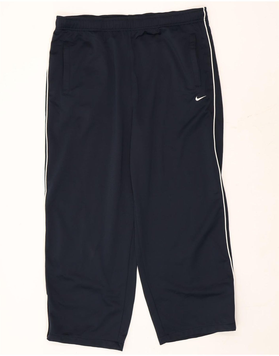 Мужские спортивные брюки Nike XL темно-синие из полиэстера