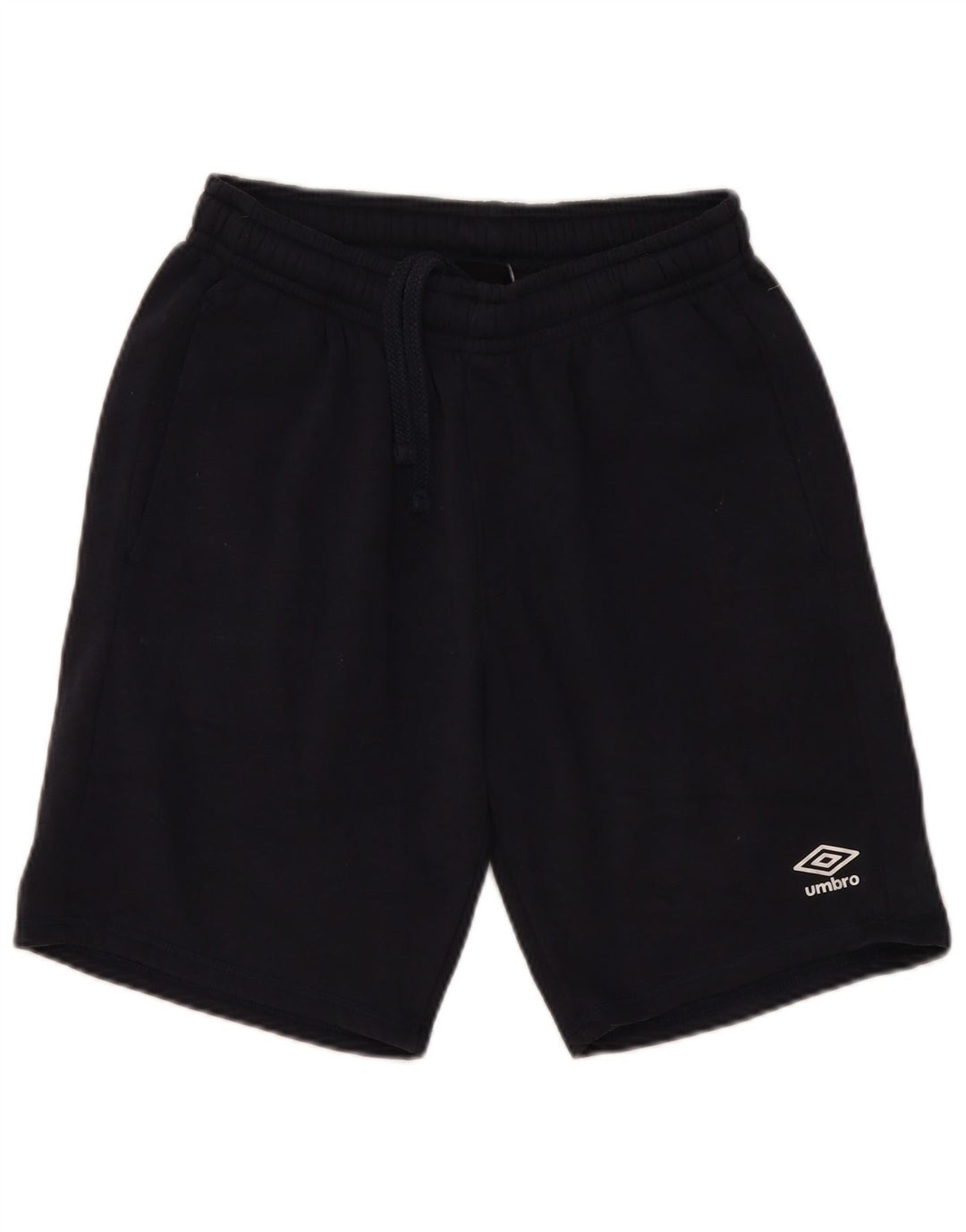Мужские спортивные шорты Umbro, темно-синие, хлопковые, среднего размера