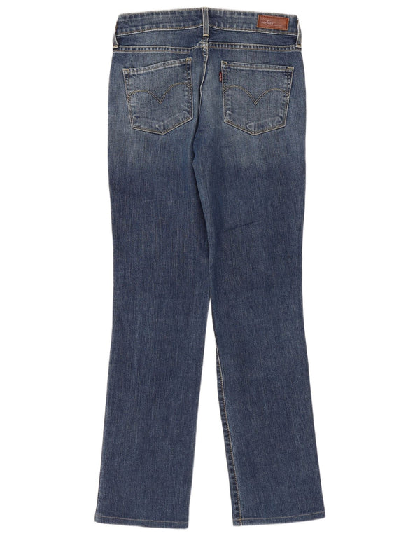 Женские прямые джинсы Levi's Demi Curve W26 L34, синий хлопок