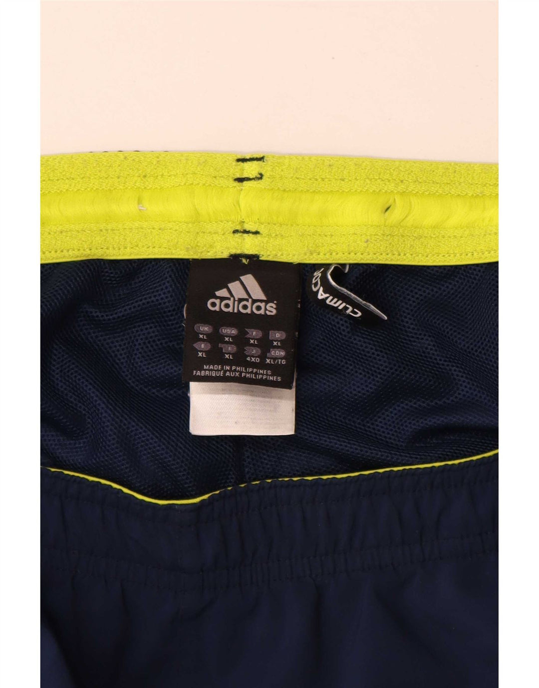 Мужские спортивные шорты-бермуды Adidas Climacool XL, темно-синий полиэстер