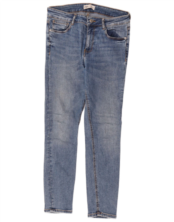 Женские джинсы скинни Zara EU 40 Medium W30 L27 Синие