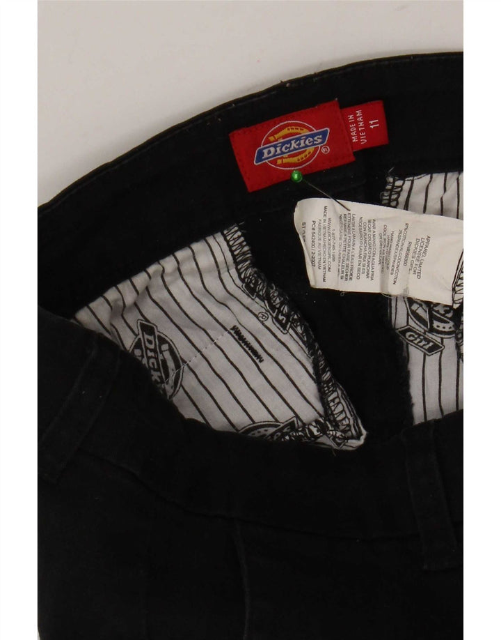 Женские шорты чинос Dickies, размер США 11, большой размер W32, черный хлопок