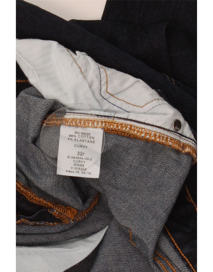 Женские расклешенные джинсы GAP W32 L33 Темно-синие, хлопок