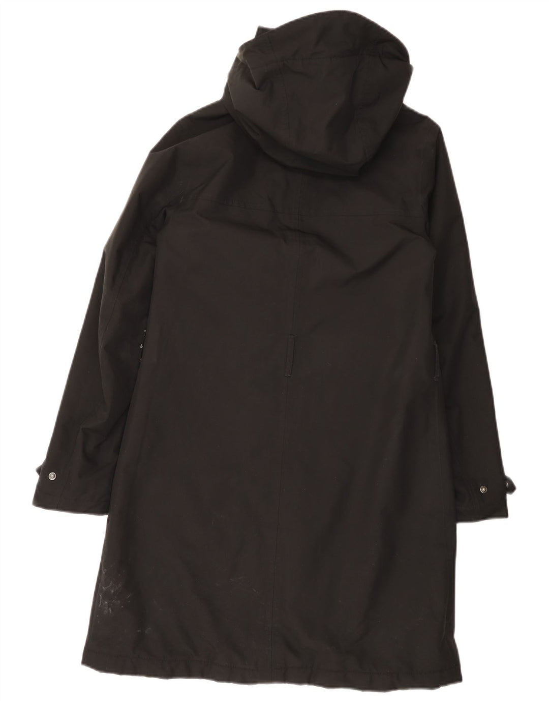 Женский плащ с капюшоном Helly Hansen UK 10, маленький черный полиэстер