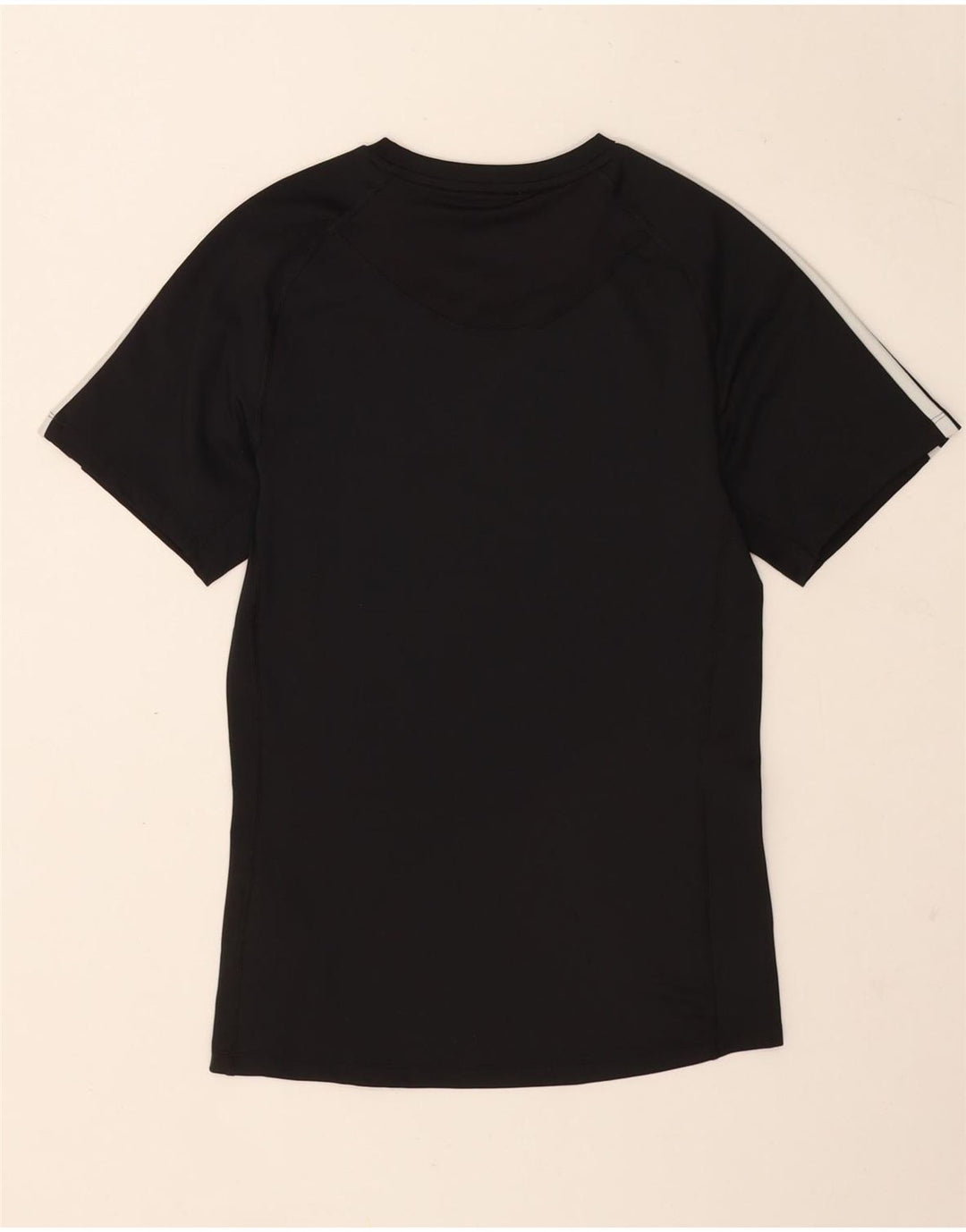 Adidas Mens Tech Fit Футболка Топ Средний Черный Полиэстер