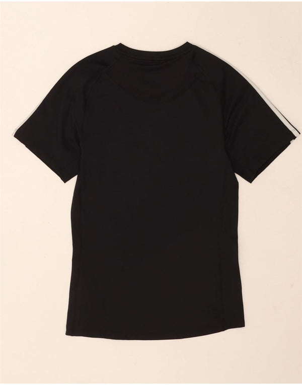 Adidas Mens Tech Fit Футболка Топ Средний Черный Полиэстер
