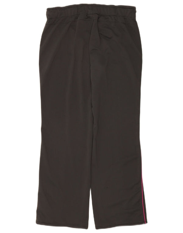 Nike Womens Tracksuit Trousers UK 12/14 Medium Grey Polyester