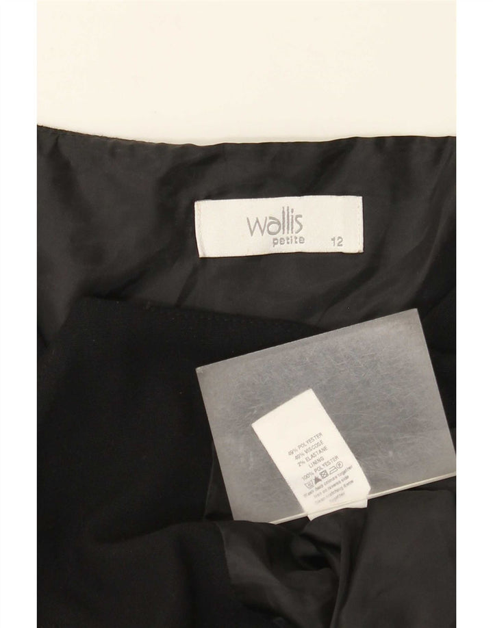 Женский жилет Wallis Petite UK 12, средний черный, полиэстер