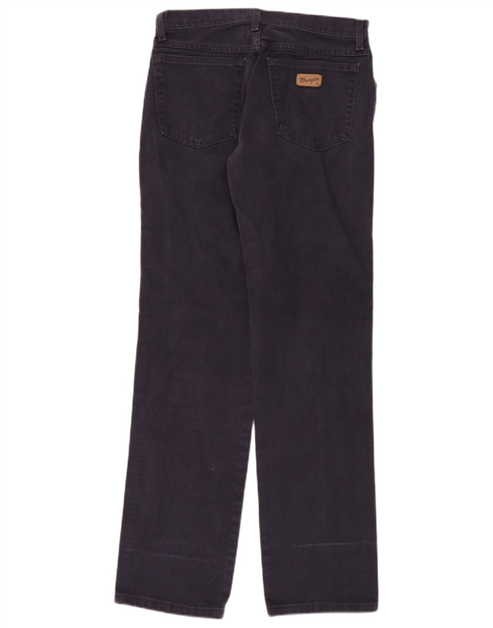 Мужские прямые джинсы Wrangler W30 L34 темно-синие