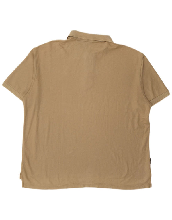 Мужская рубашка-поло NIKE UK 45/47 XL, бежевый хлопок