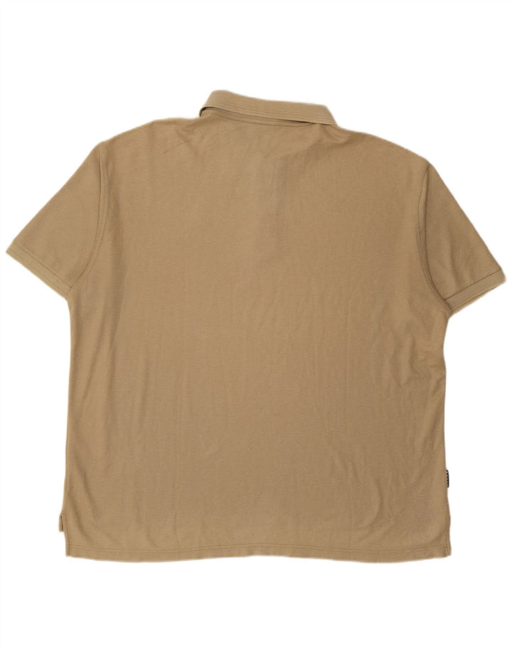 Мужская рубашка-поло NIKE UK 45/47 XL, бежевый хлопок