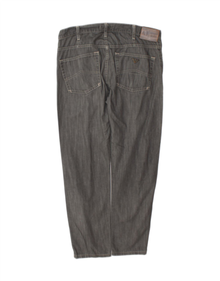 Мужские джинсы Armani Slim W33 L27 Серые