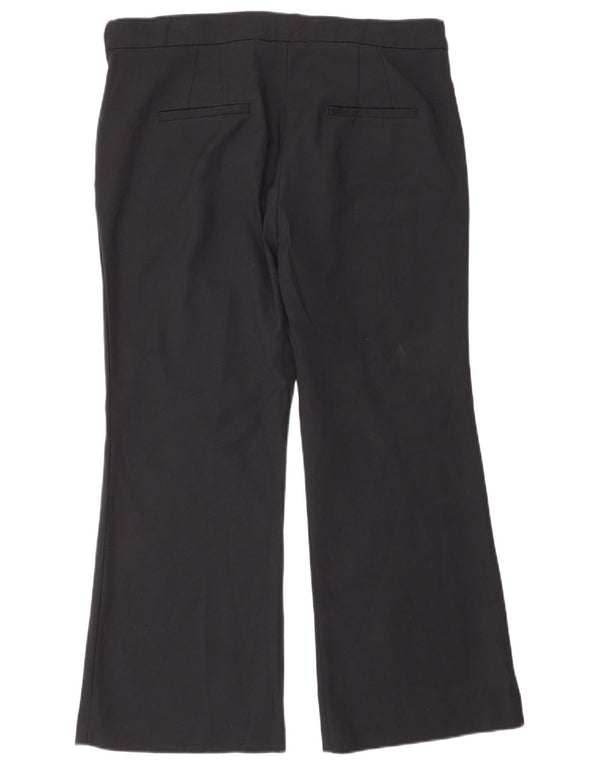 Женские брюки чинос Zara Bootcut IT 42, большие W32 L26, черные