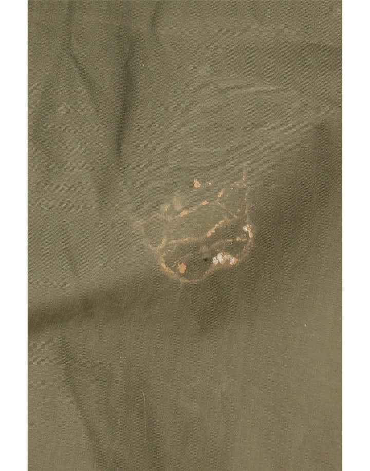 ВИНТАЖНАЯ Мужская куртка в стиле милитари с капюшоном UK 42 XL Хаки