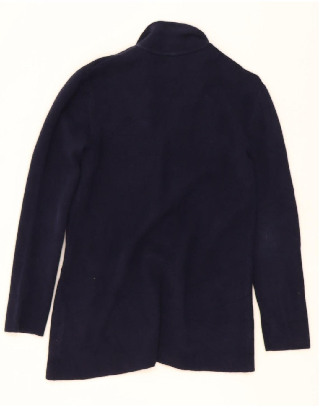 J. CREW Womens 2 Button Blazer Jacket UK 6 XS Navy Blue Cotton Vintage J. Crew and Second-Hand J. Crew from Messina Hembry 