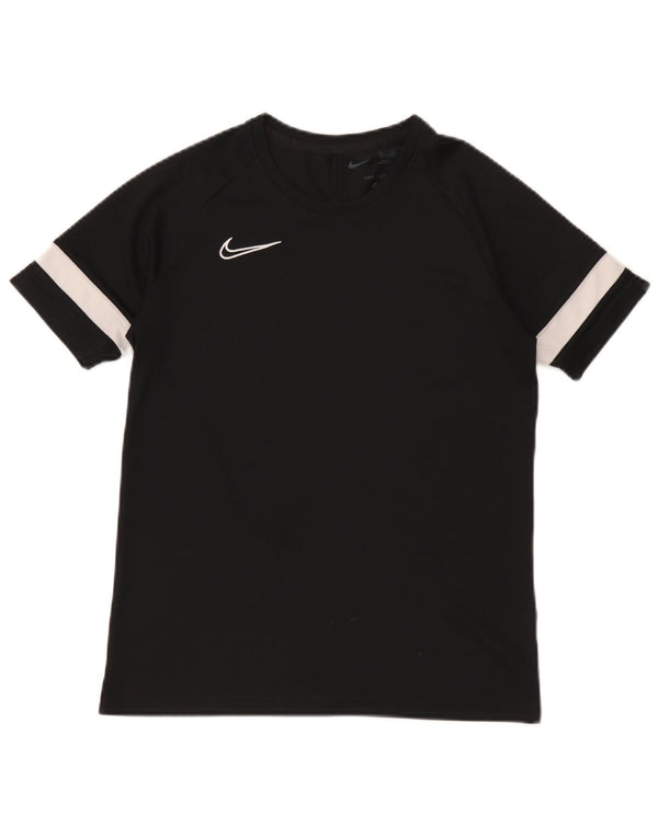 Футболка Nike Dri Fit для мальчиков 13–14 лет, черный цвет с блоками XL