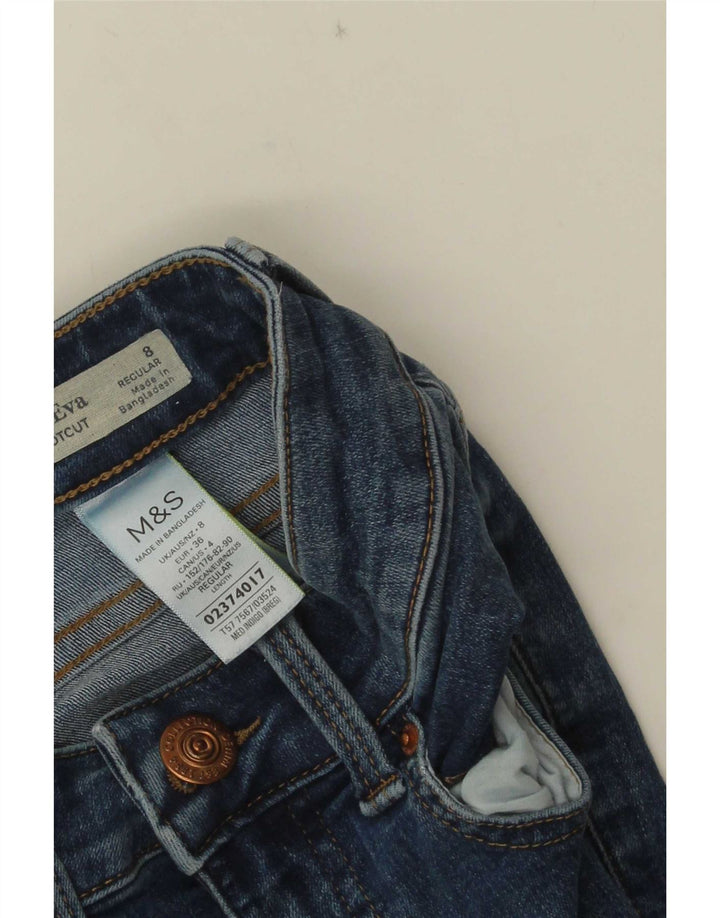 Женские джинсы Marks & Spencer Eva Bootcut UK 8 Small W24 L29 Темно-синие