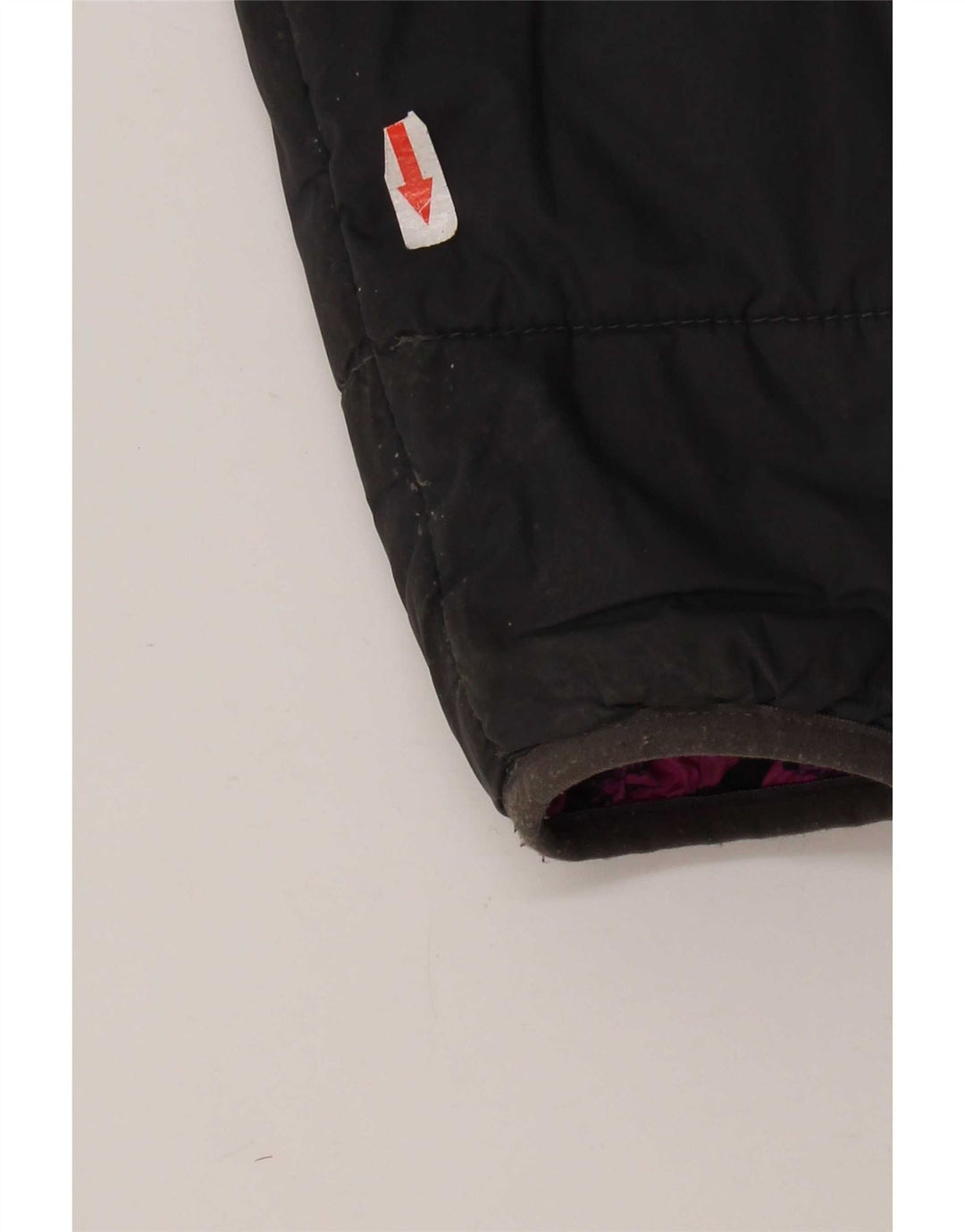 Двусторонняя куртка с капюшоном для девочек The North Face, 9–10 лет, средний черный цвет
