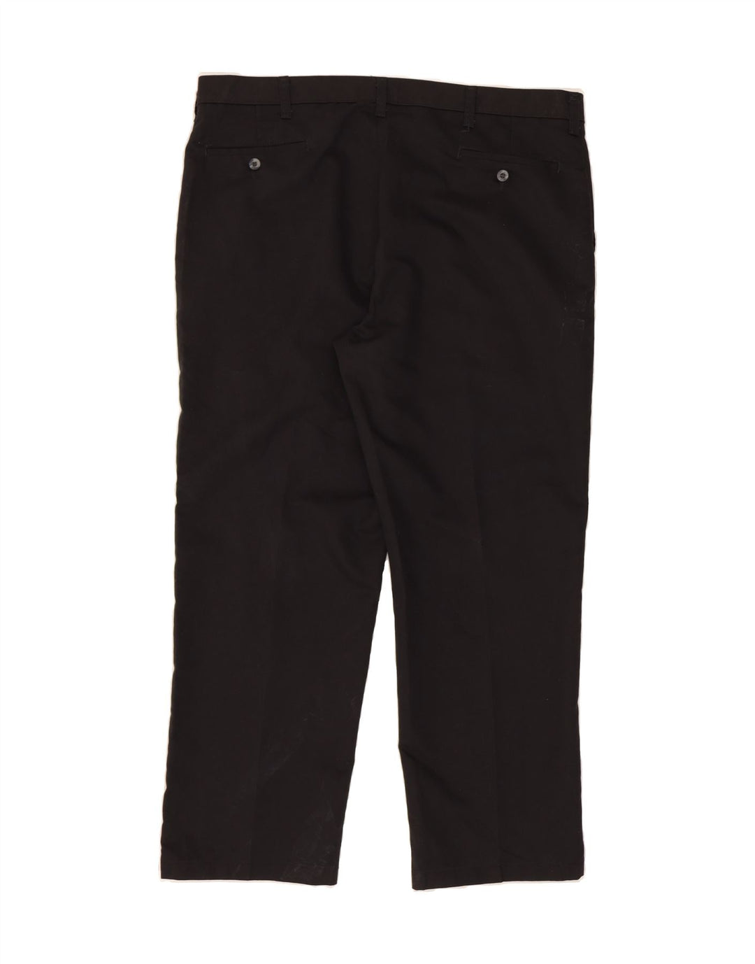 LEE Mens Classic Fit Straight Chino Trousers W40 L30 Black Polyester Vintage Lee and Second-Hand Lee from Messina Hembry 