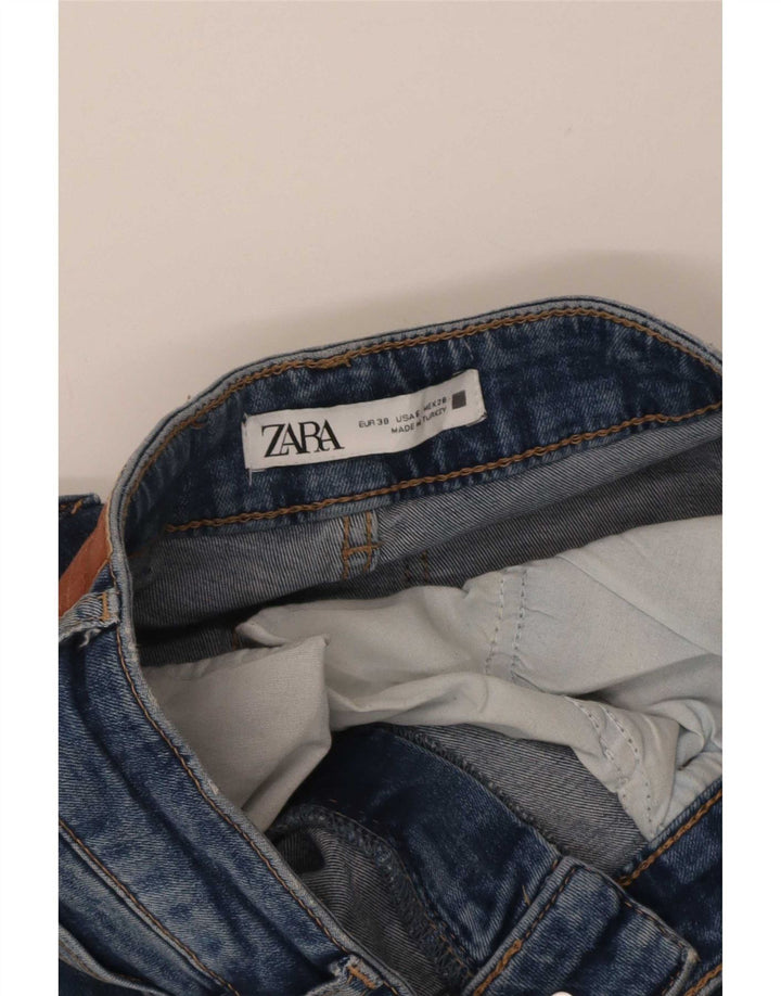 Женские расклешенные джинсы Zara EU 38 Small W28 L33 Синие