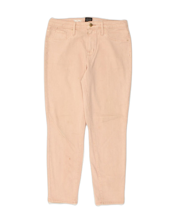 MOSSIMO Womens High Waist Crop Jegging Jeans W30 L27 Beige Cotton | Vintage Mossimo | Thrift | Second-Hand Mossimo | Used Clothing | Messina Hembry 