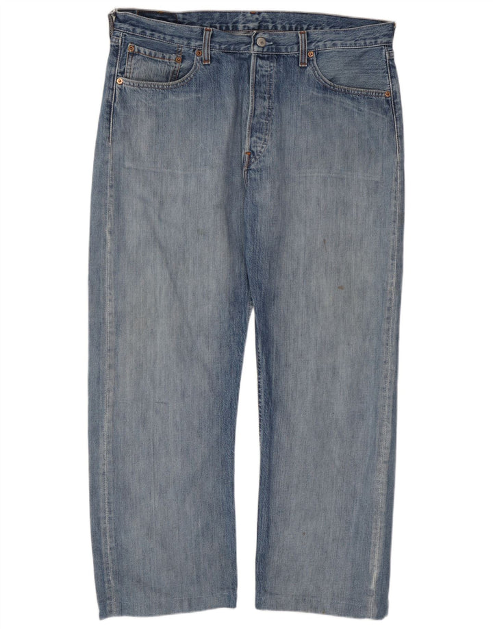 Мужские прямые джинсы Levi's 501 W38 L27 синие