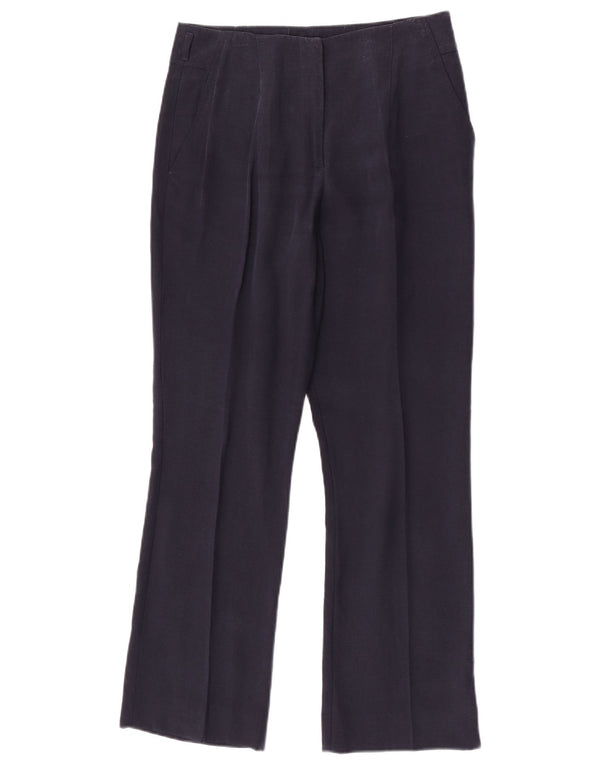 Женские прямые брюки чинос Zara Medium W28 L28 Темно-синие