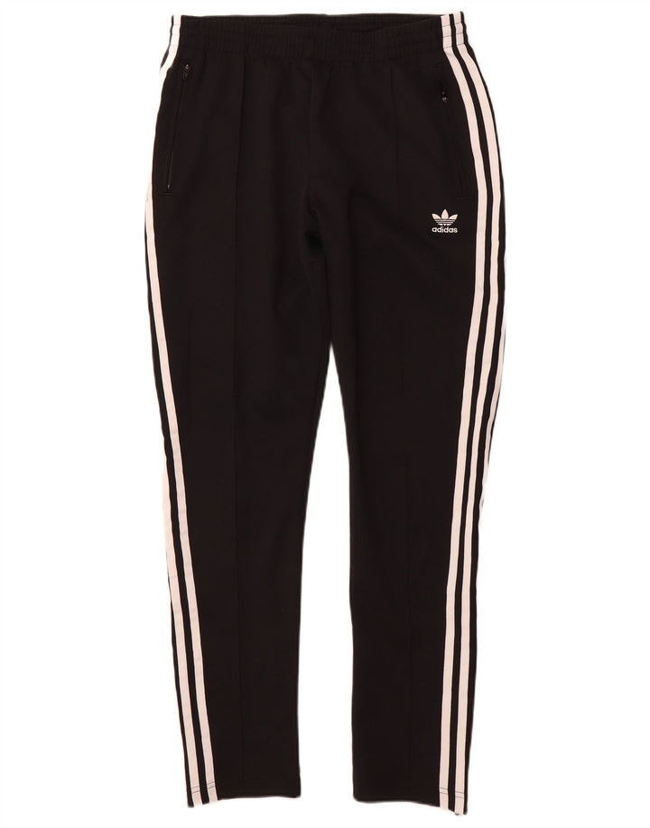ADIDAS Womens Tracksuit Trousers UK 10 Small  Black Polyester