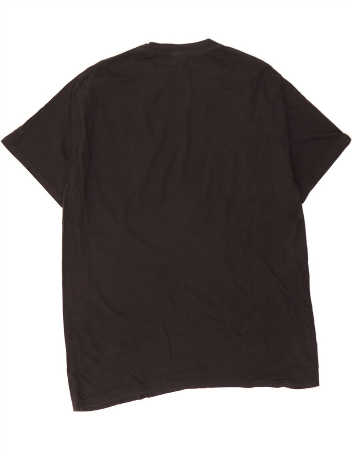 RUSSELL ATHLETIC Mens T-Shirt Top Large Black Vintage Russell Athletic and Second-Hand Russell Athletic from Messina Hembry 