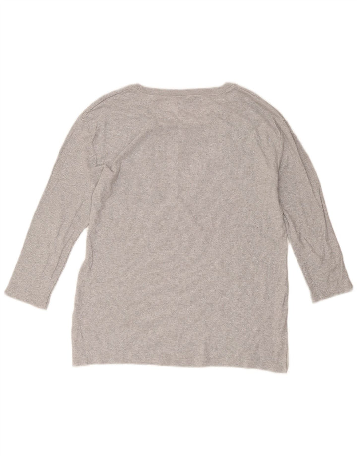 Женский топ Massimo Dutti с рукавом 3/4 UK 16, большой серый