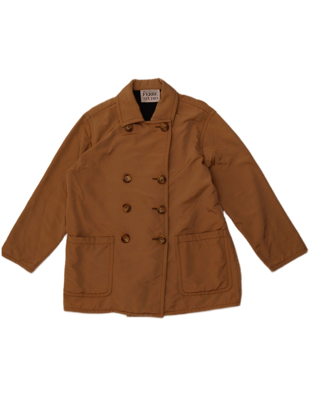GIANFRANCO FERRE Женская ветровка UK 12 Medium Brown Designer