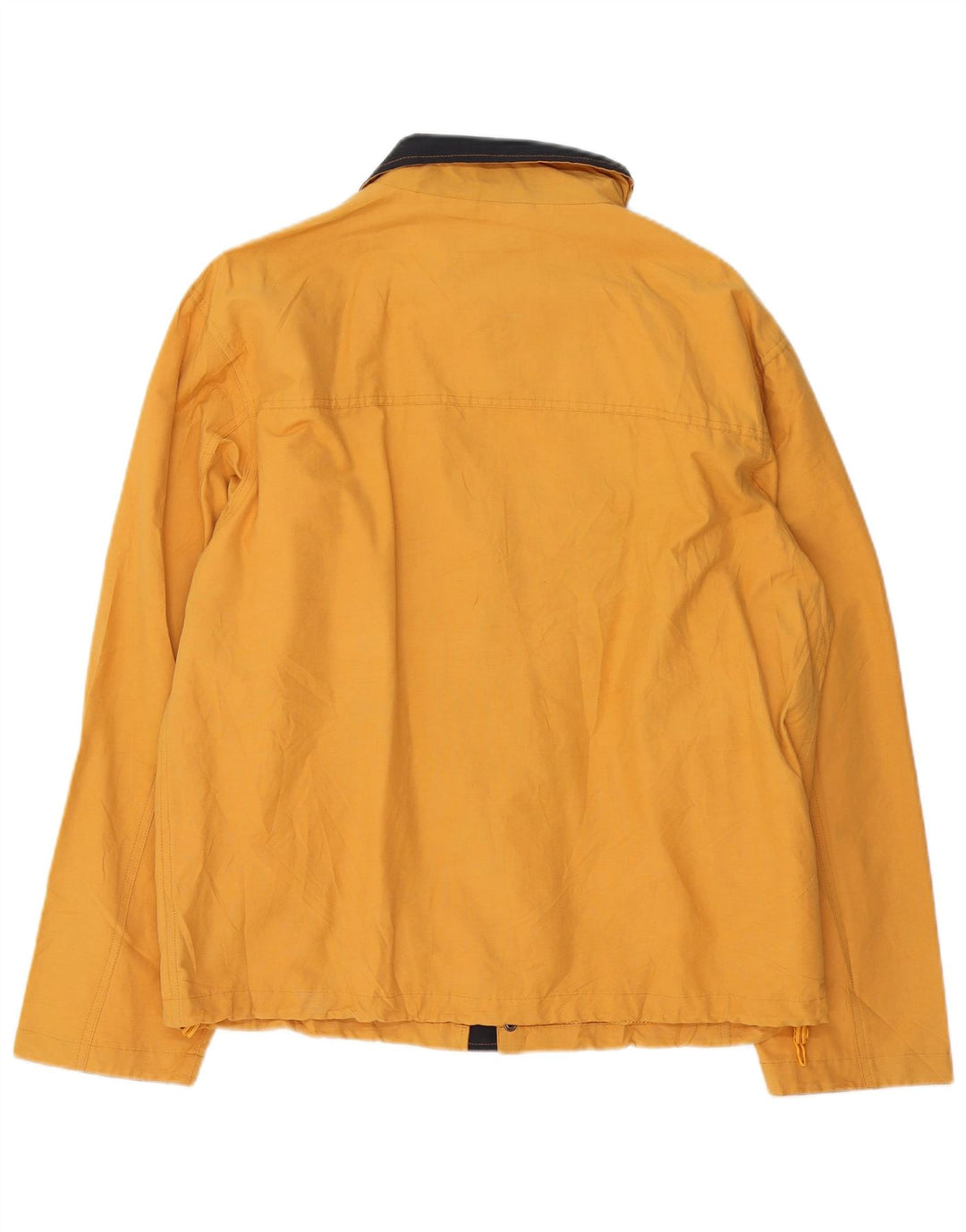 Винтажная мужская дождевик UK 42 XL, желтый нейлон