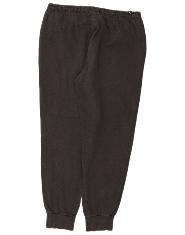 Мужские спортивные брюки с рисунком Puma, джоггеры XL, серые, хлопок