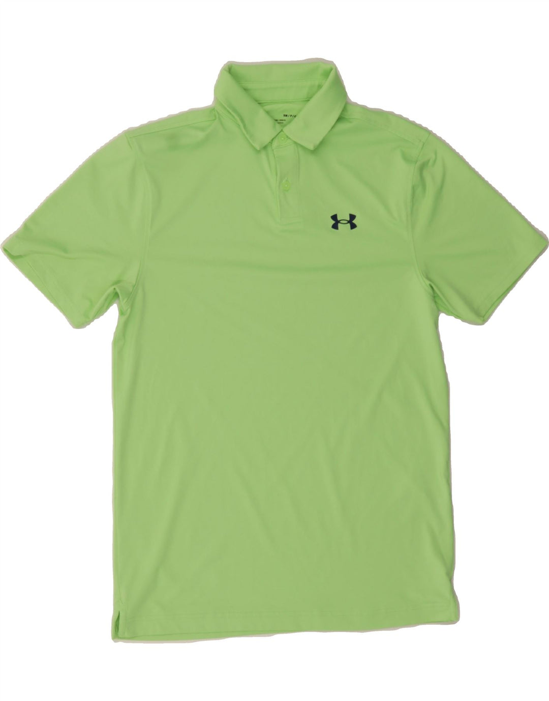 UNDER ARMOUR Mens Polo Shirt Small Green Polyester Vintage Under Armour and Second-Hand Under Armour from Messina Hembry 
