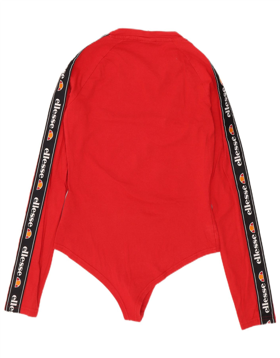 Женское боди Ellesse UK 10, маленький красный, хлопок с цветными блоками