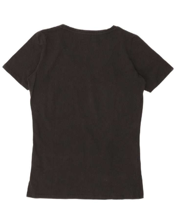 Guess Женская футболка с рисунком Top UK 12 Medium Black