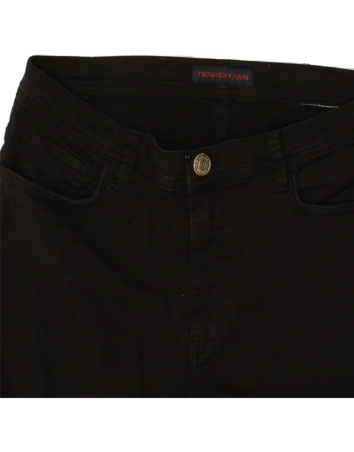 TRUSSARDI Womens Slim Jeans W31 L26 Black Vintage Trussardi and Second-Hand Trussardi from Messina Hembry 