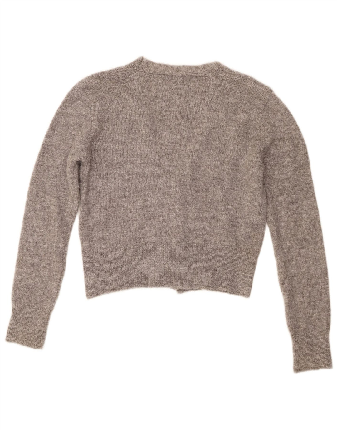 Женский укороченный кардиган Zara UK 14, средний серый цвет