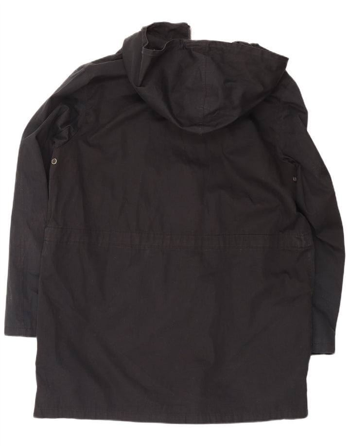Мужской плащ с капюшоном Paul Smith UK 38, средний черный