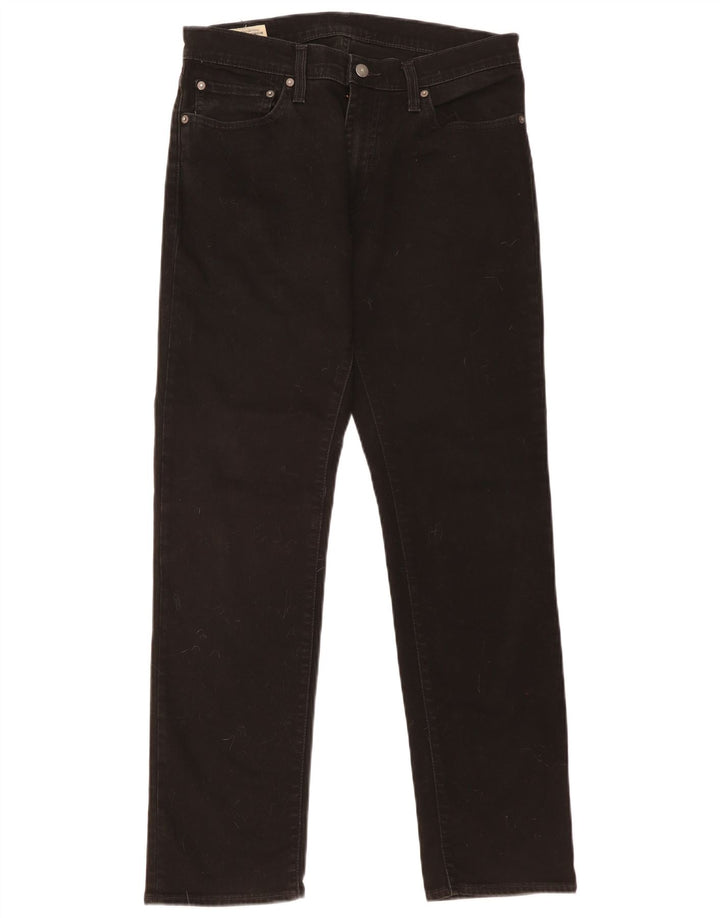 Мужские джинсы Levi's Slim 511 W32 L32, черный хлопок
